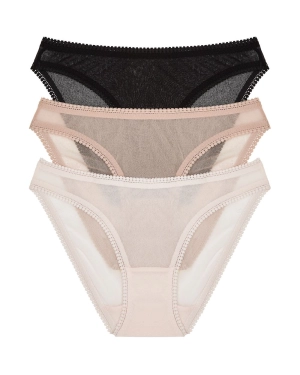 Mesh Hip Bikini 3 Pack