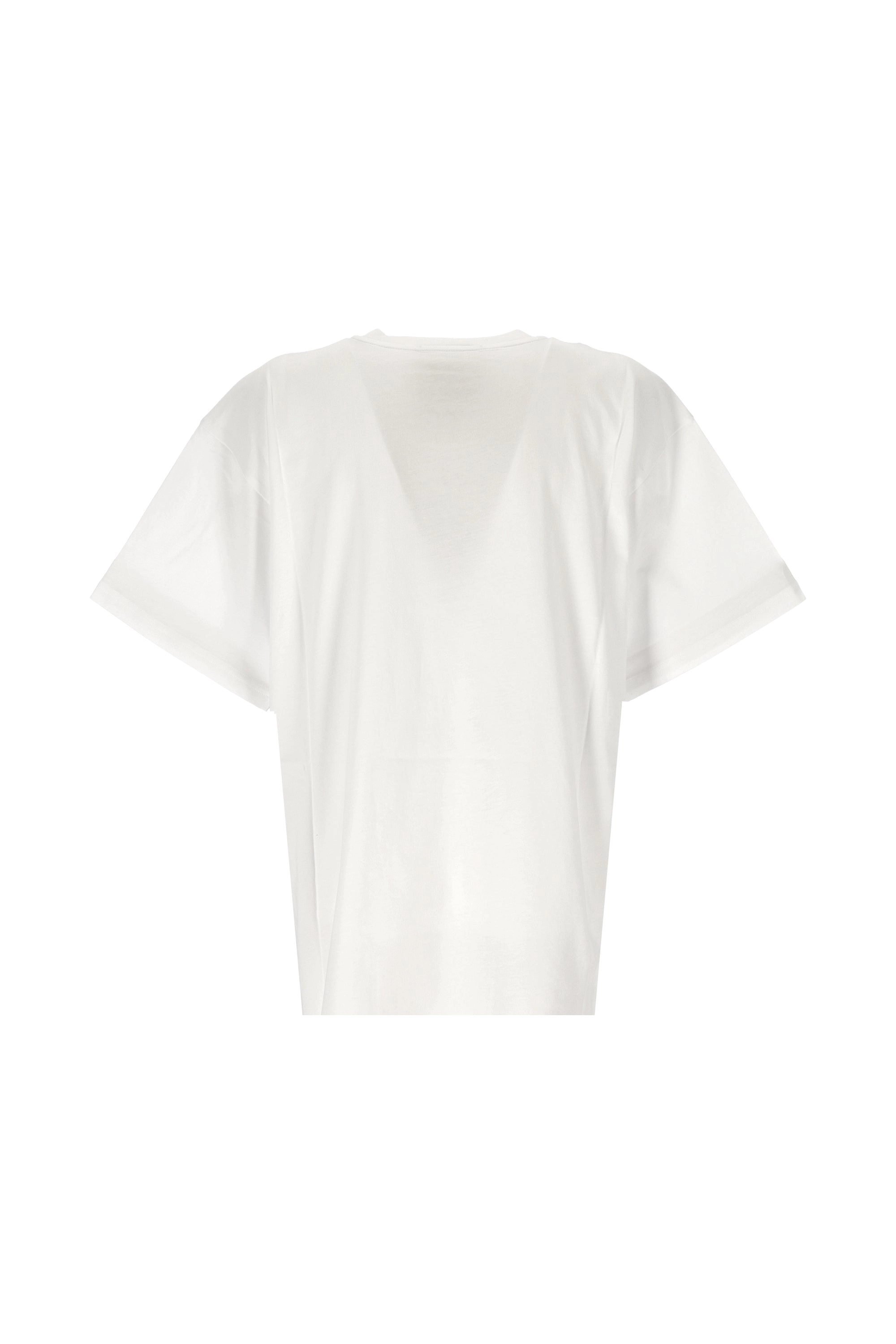 Moschino Logo Printed Crewneck T-Shirt