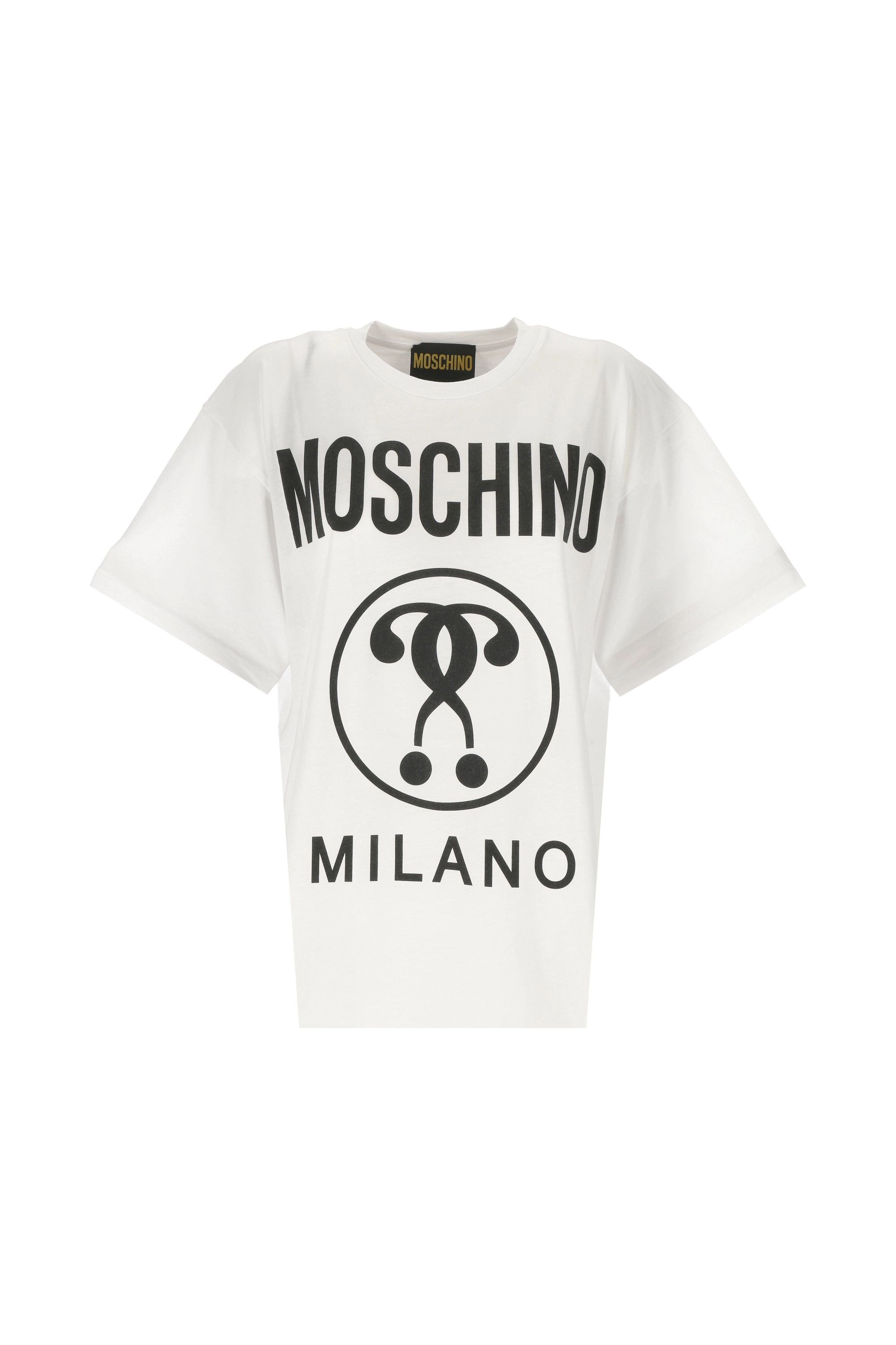 Moschino Logo Printed Crewneck T-Shirt