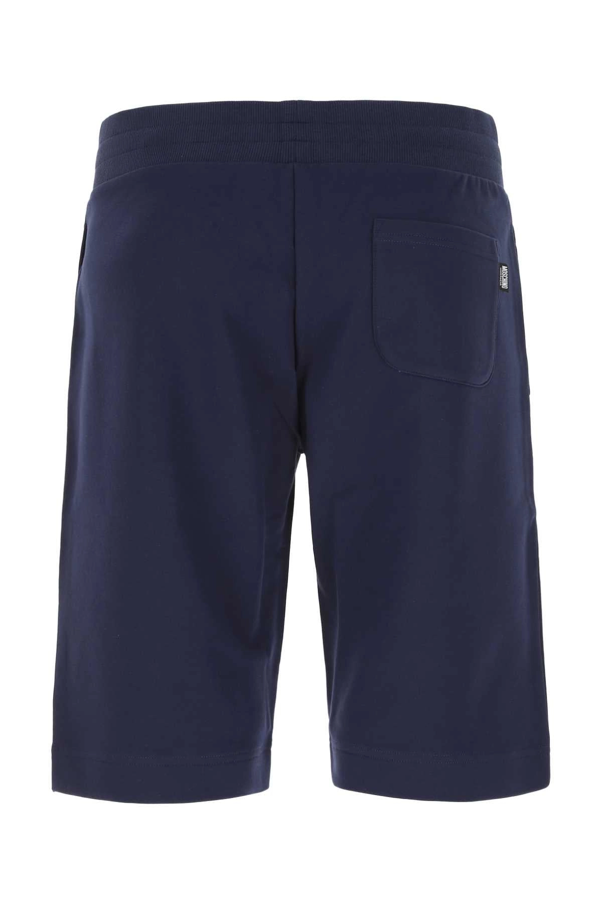 Moschino Teddy-Print Drawstring Track Shorts