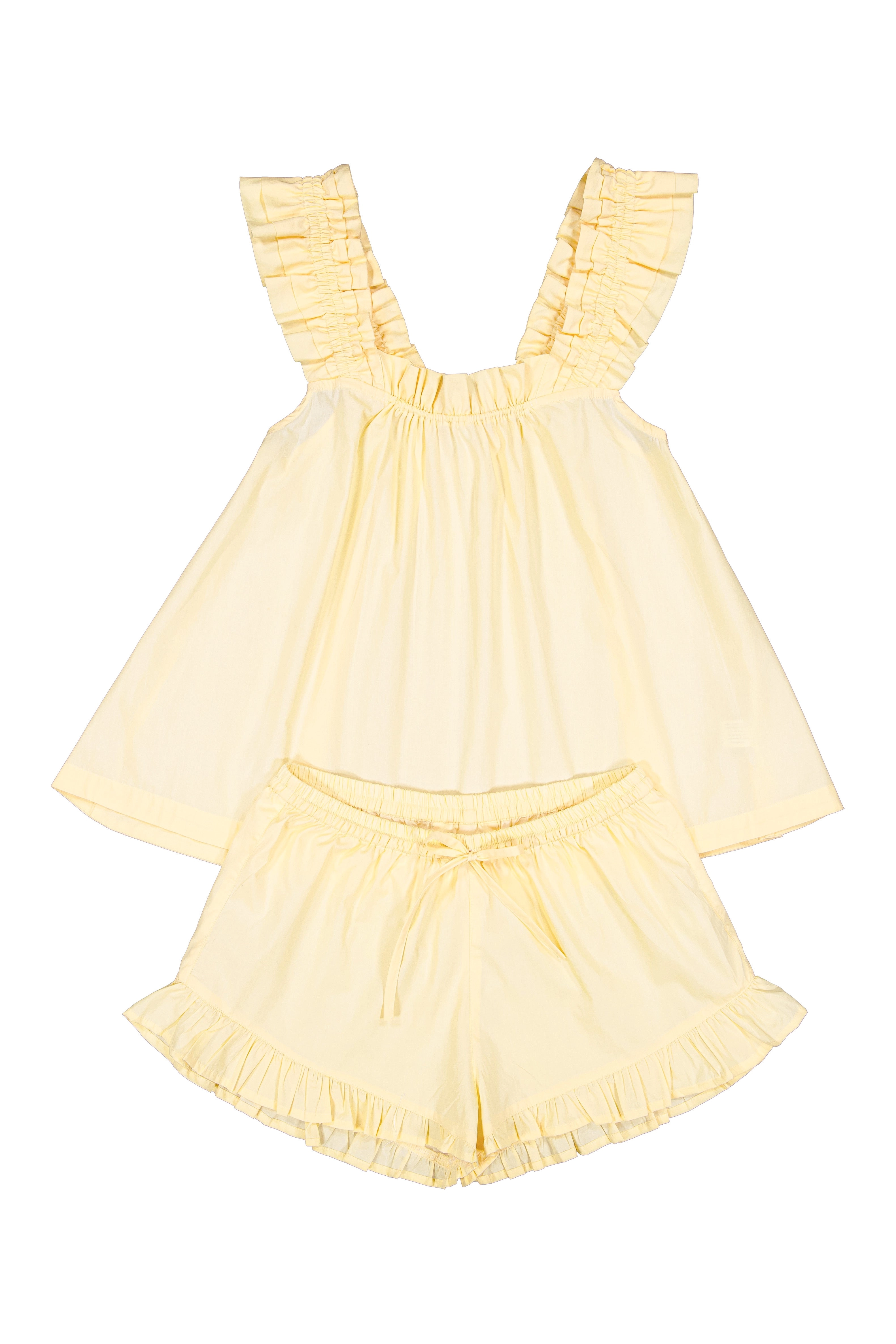 Nicolette Sleep Set - Cotton - Buttercup