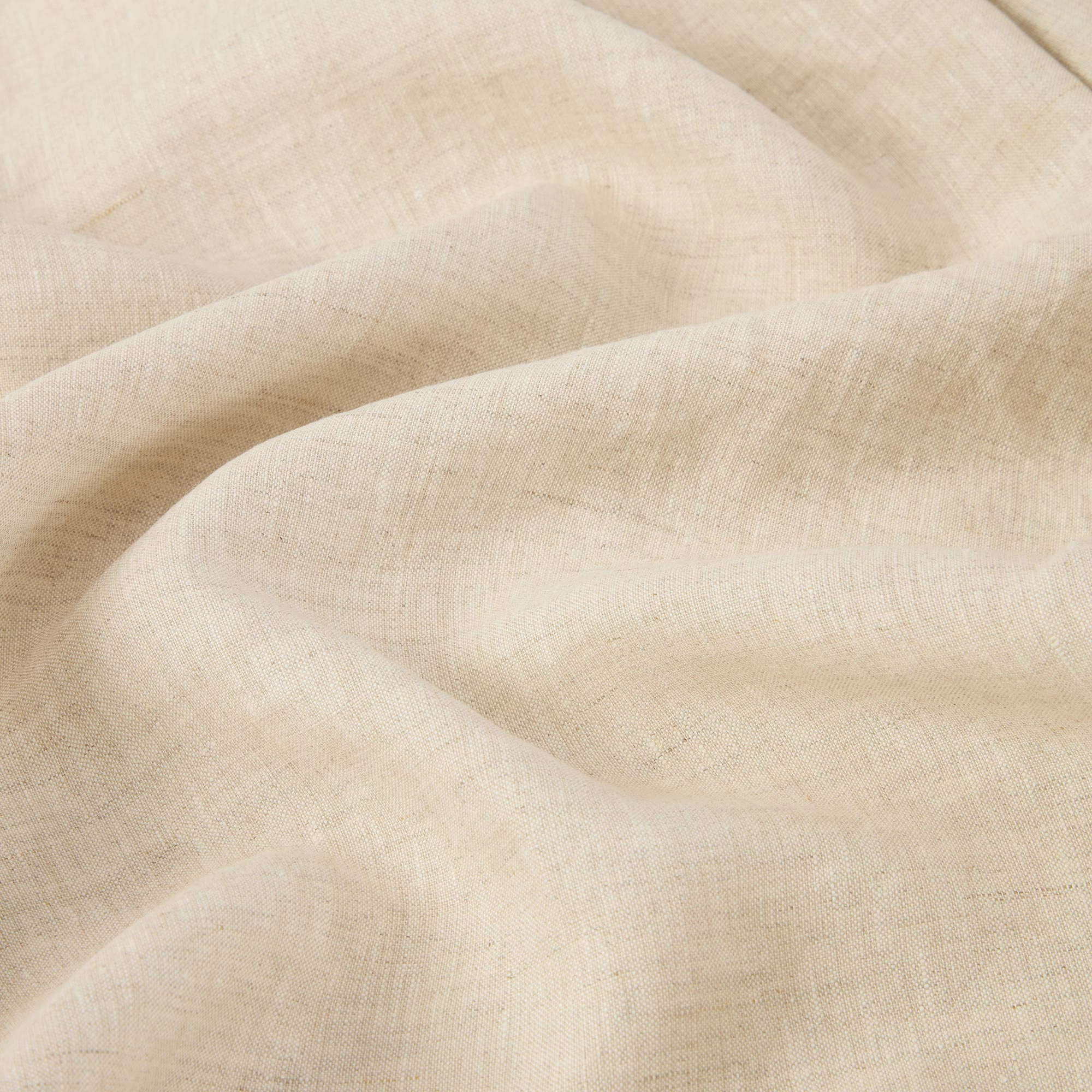 Oatmeal 100% Linen Fitted Sheet