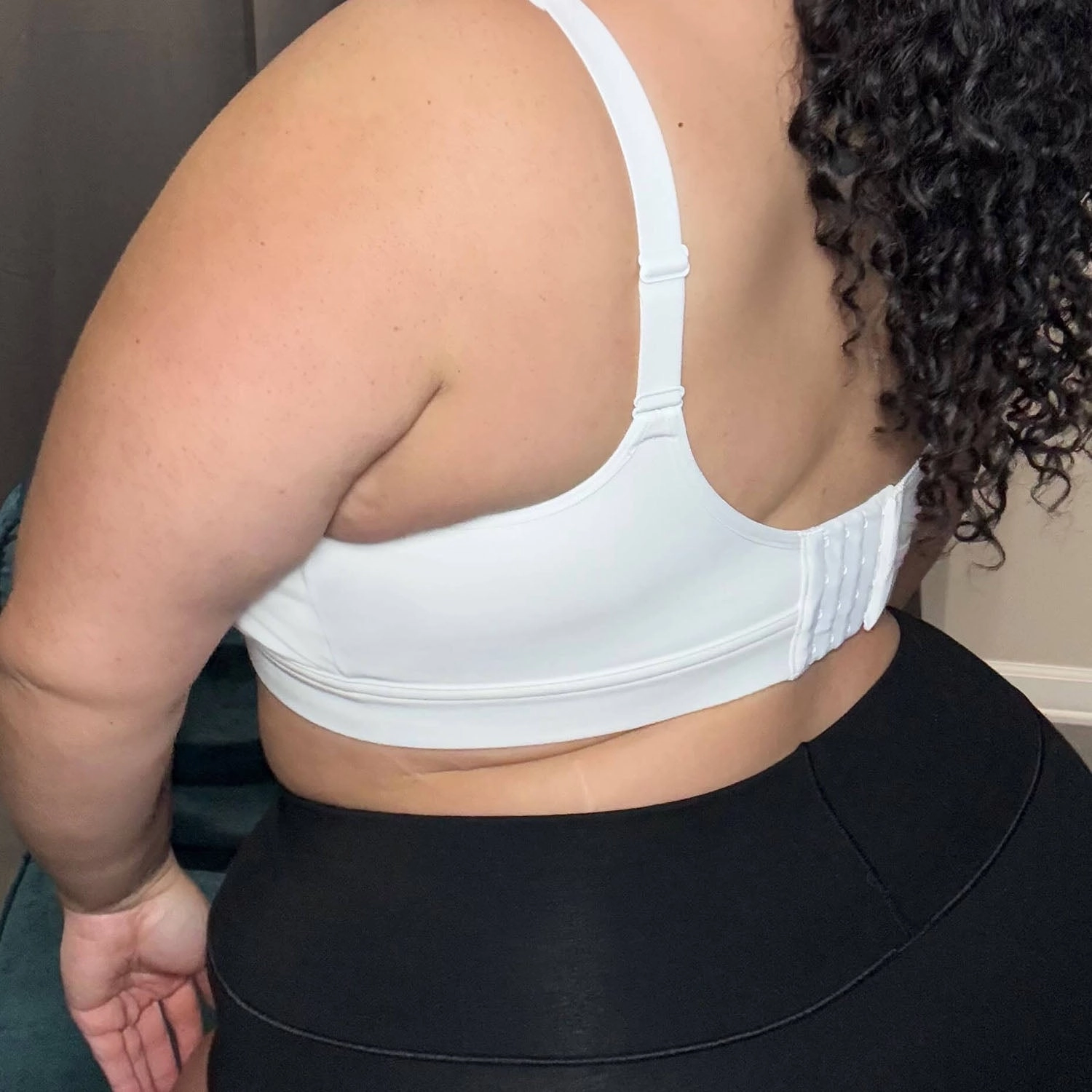 Organic Cotton Bra - White
