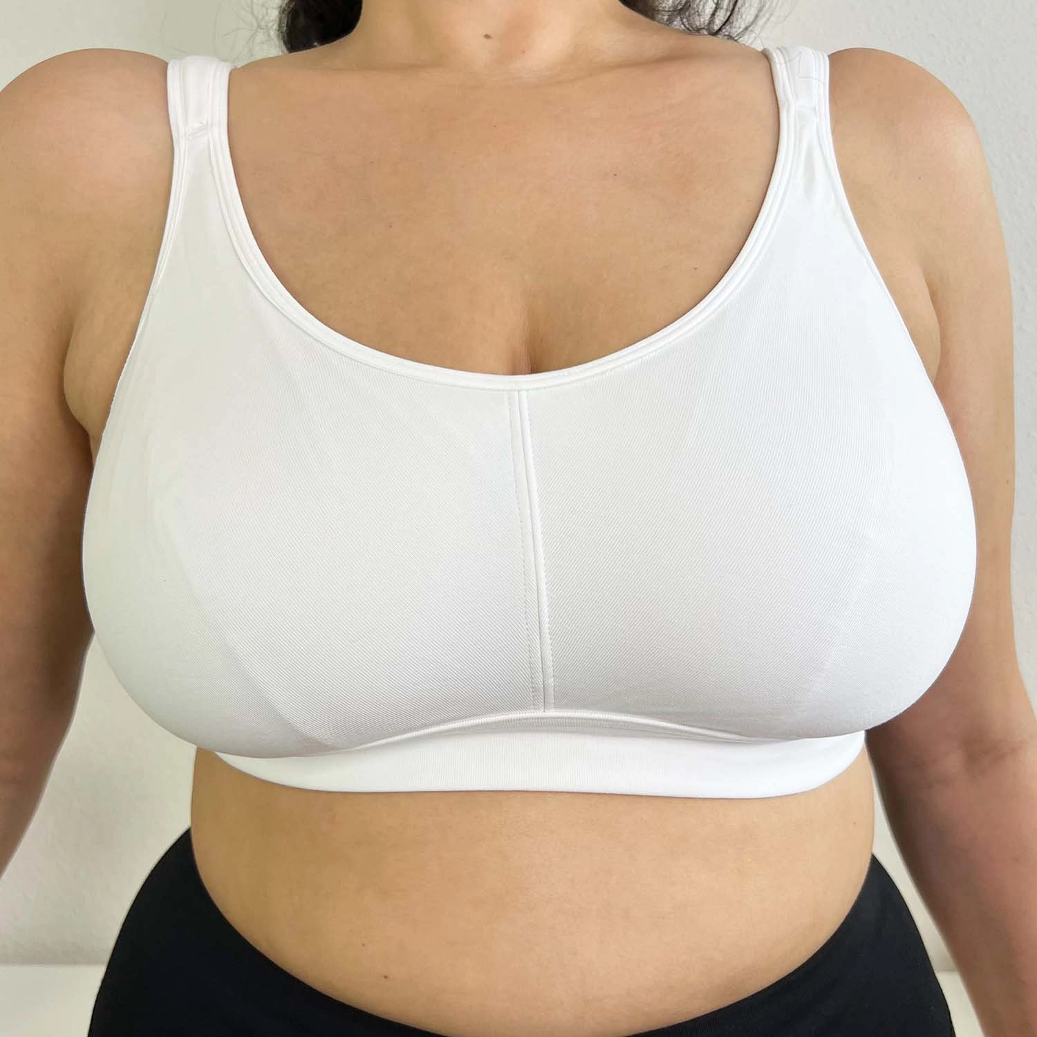 Organic Cotton Bra - White