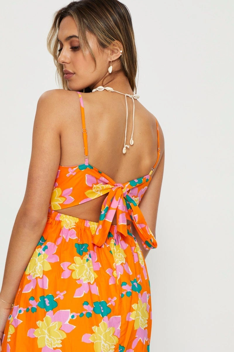 Print Mini Dress Short Sleeve