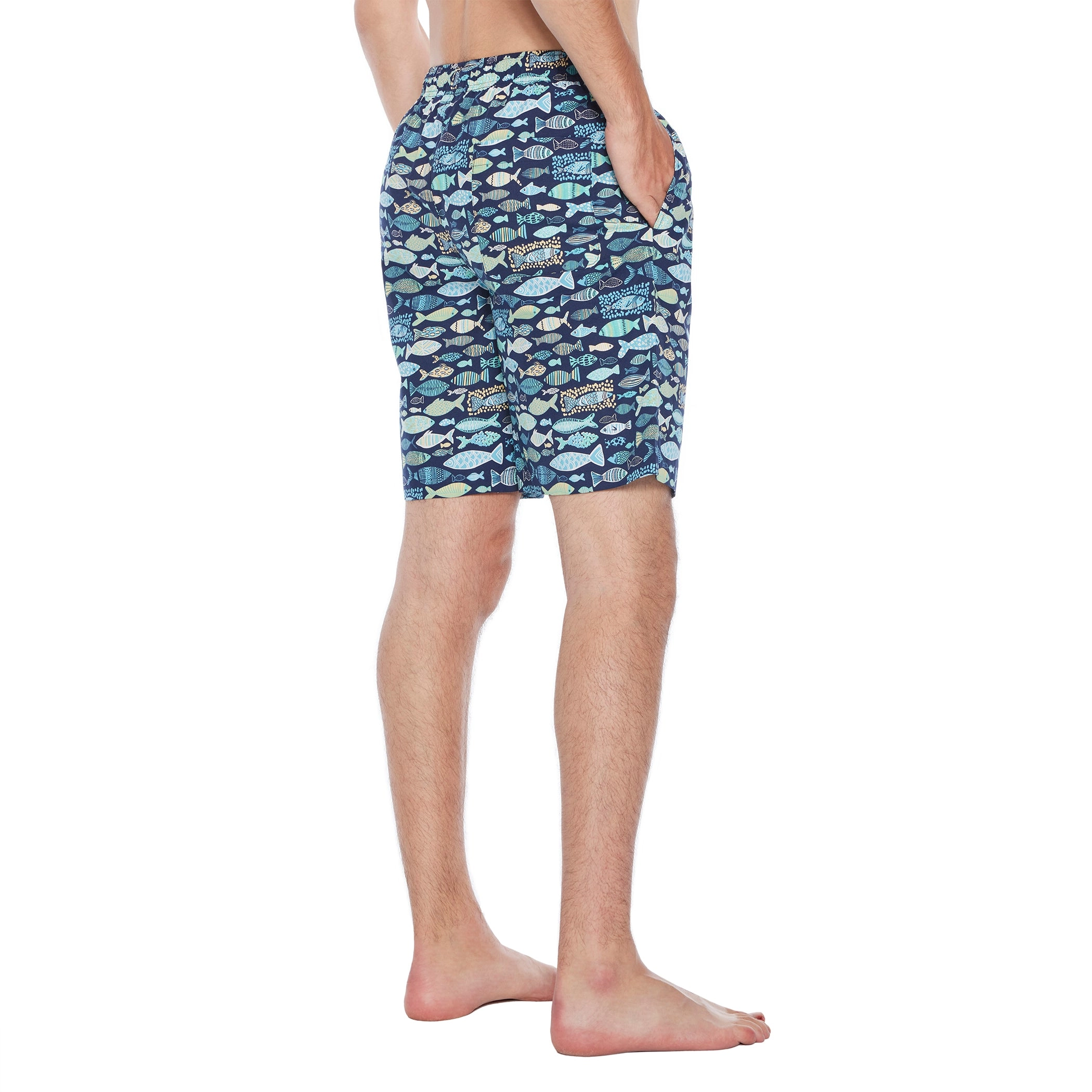 Printed Woven Lounge Short