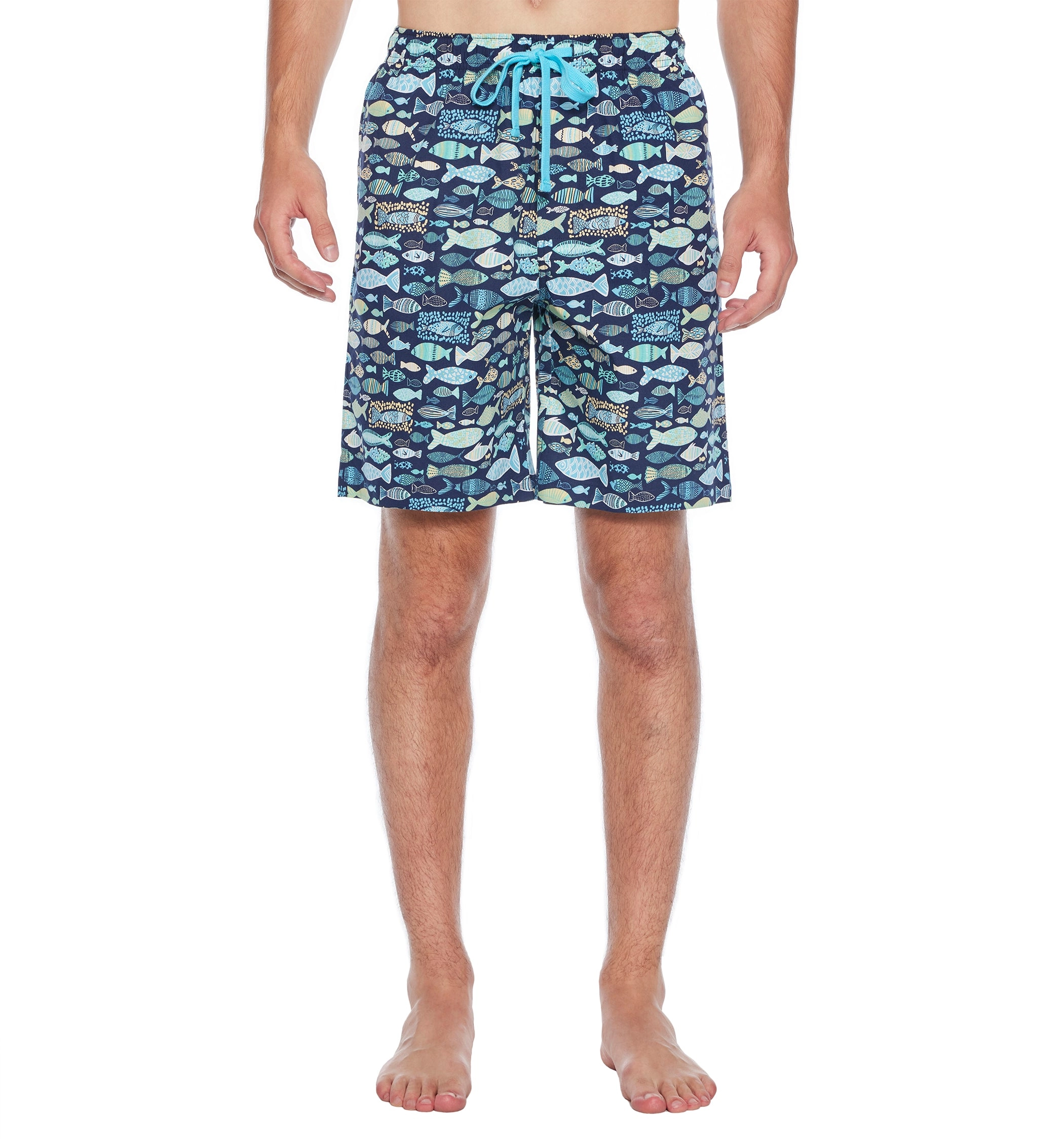 Printed Woven Lounge Short