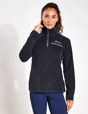 Prism 2.0 Micro Half Zip Fleece - Jet Black