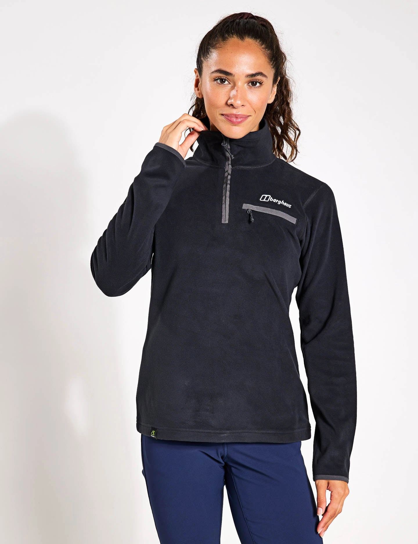 Prism 2.0 Micro Half Zip Fleece - Jet Black