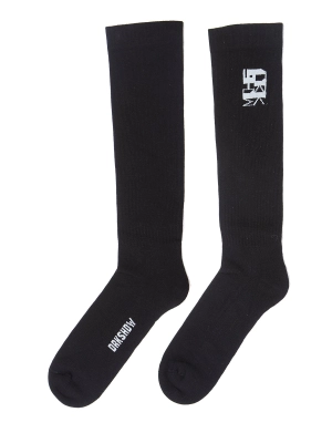 Rick Owens DRKSHDW Ribbed Knit Socks