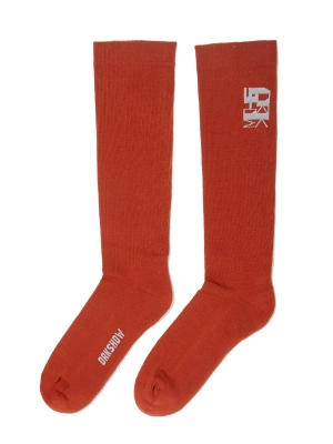 Rick Owens DRKSHDW Ribbed Knit Socks