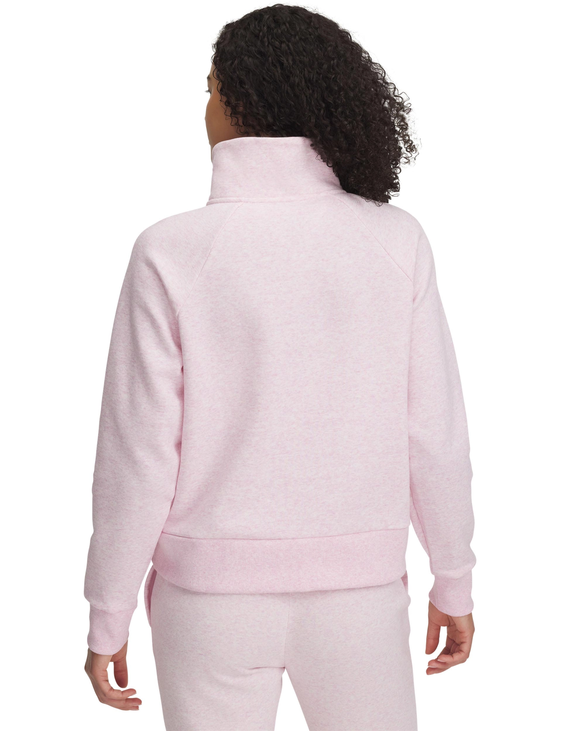 Rival Fleece 1/2 Zip - Prime Pink/White