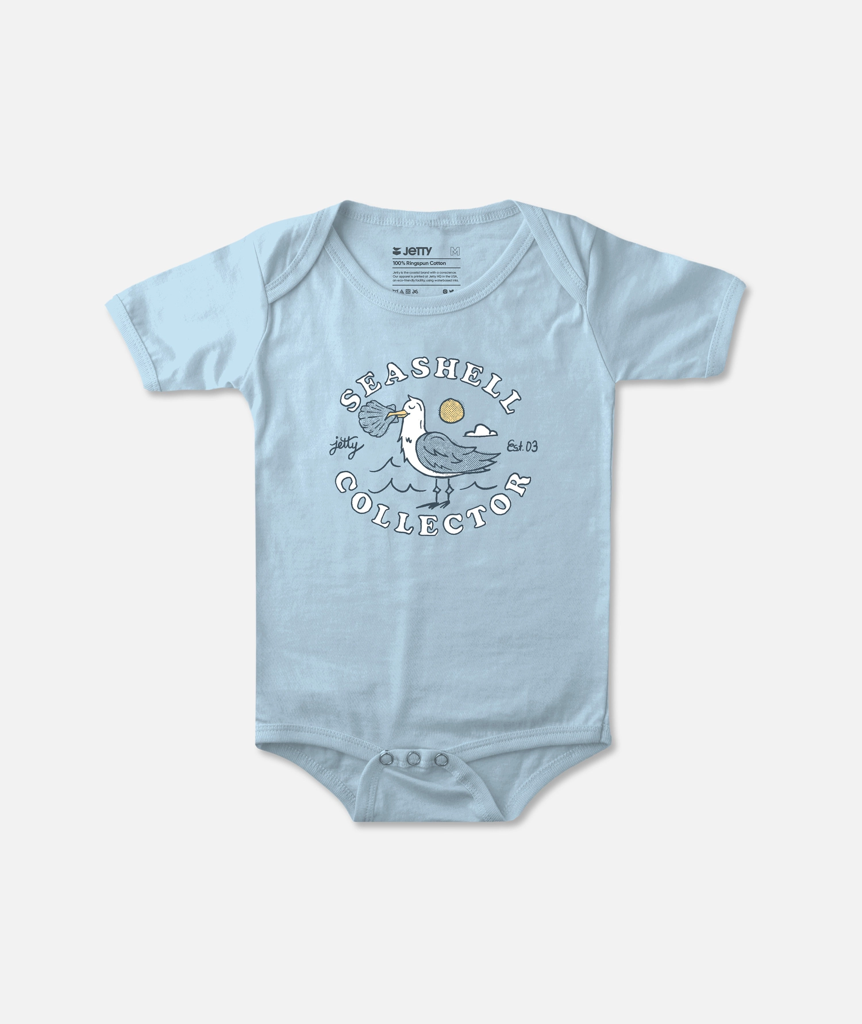 Seashell Collector Jumper - Light Blue