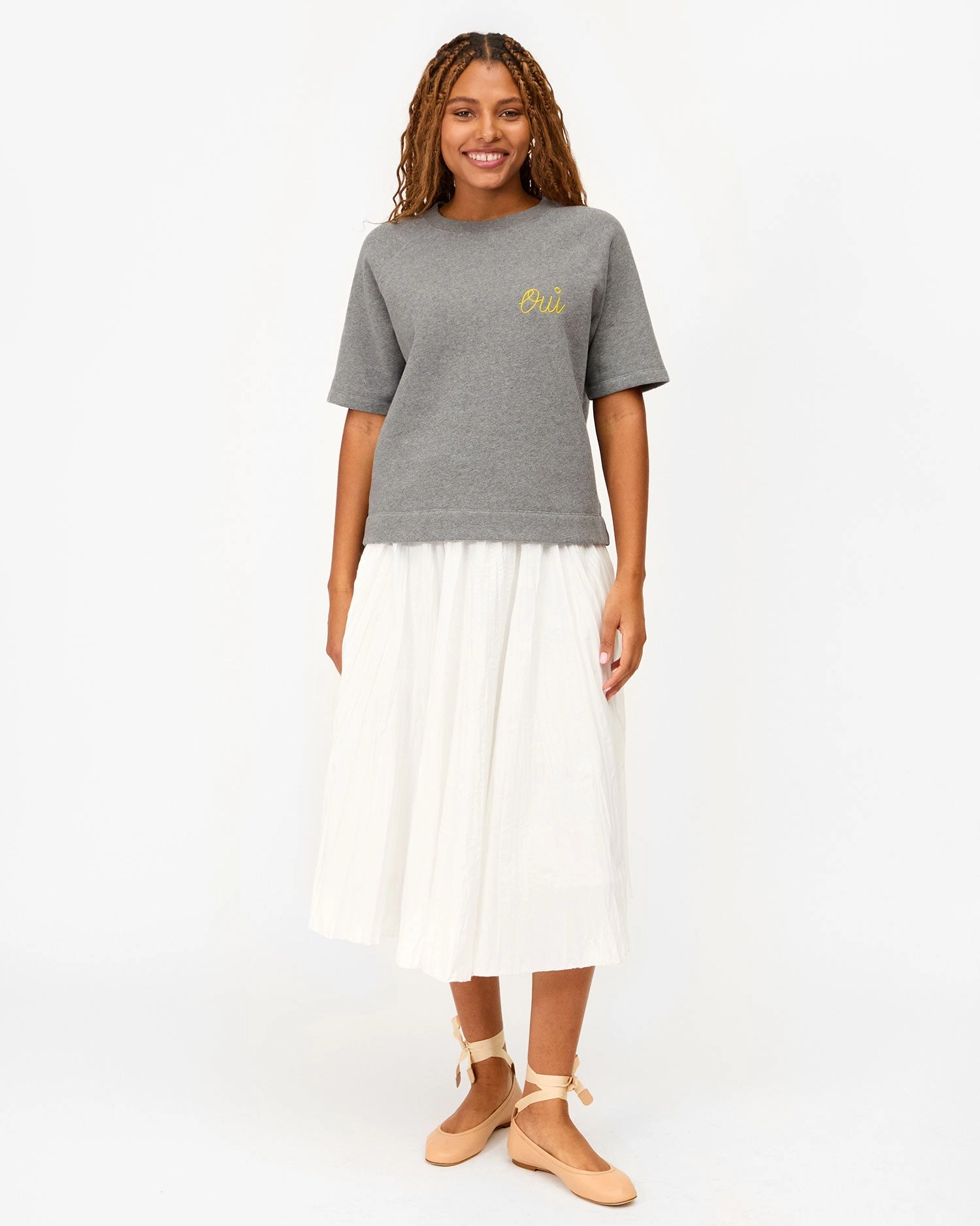 Short Sleeve Sweatshirt