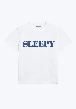 Sleepy Jones Logo T-Shirt in White