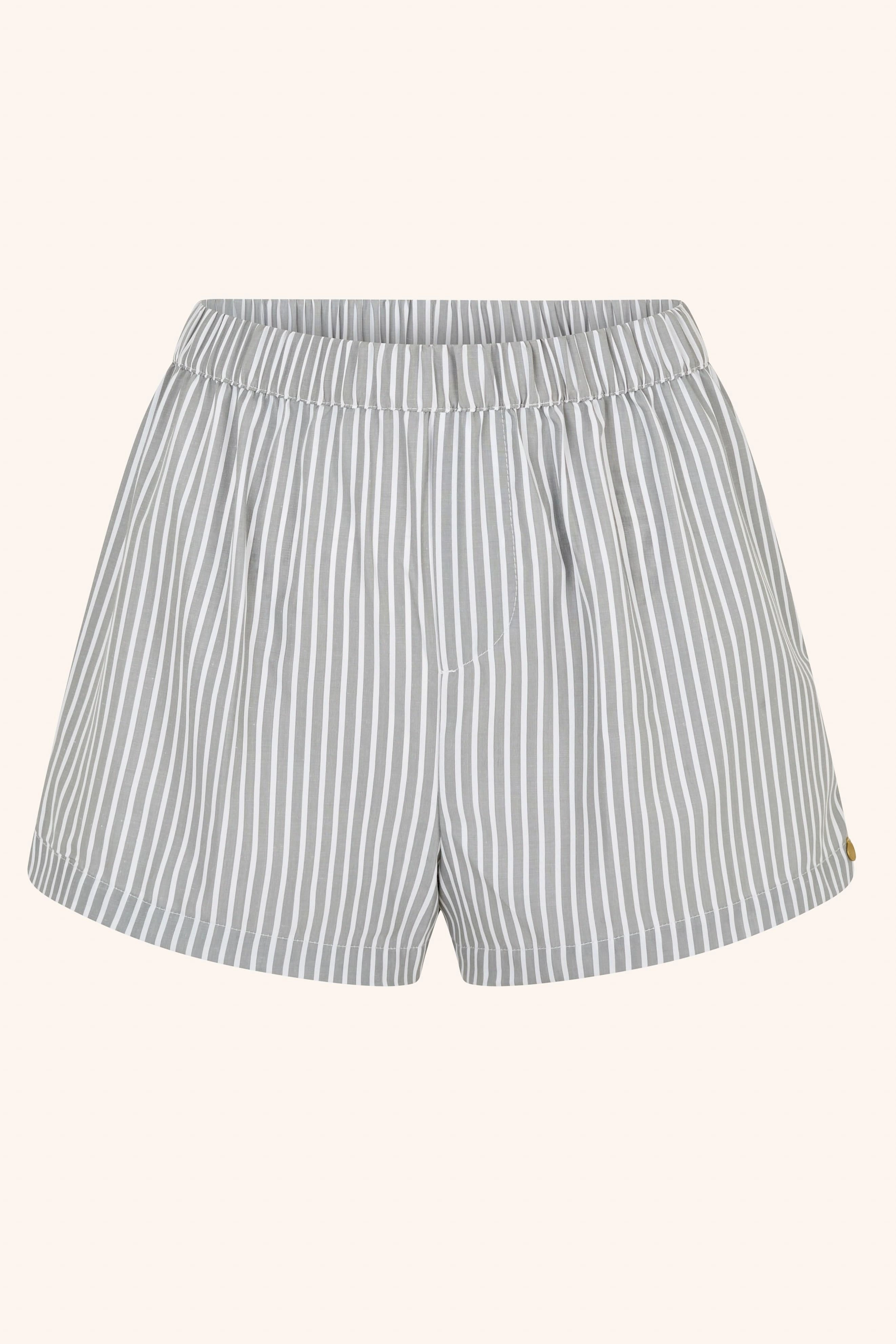 Striped Boxers Blue