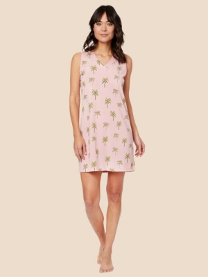 Tahiti Palm Pima Knit Nightgown