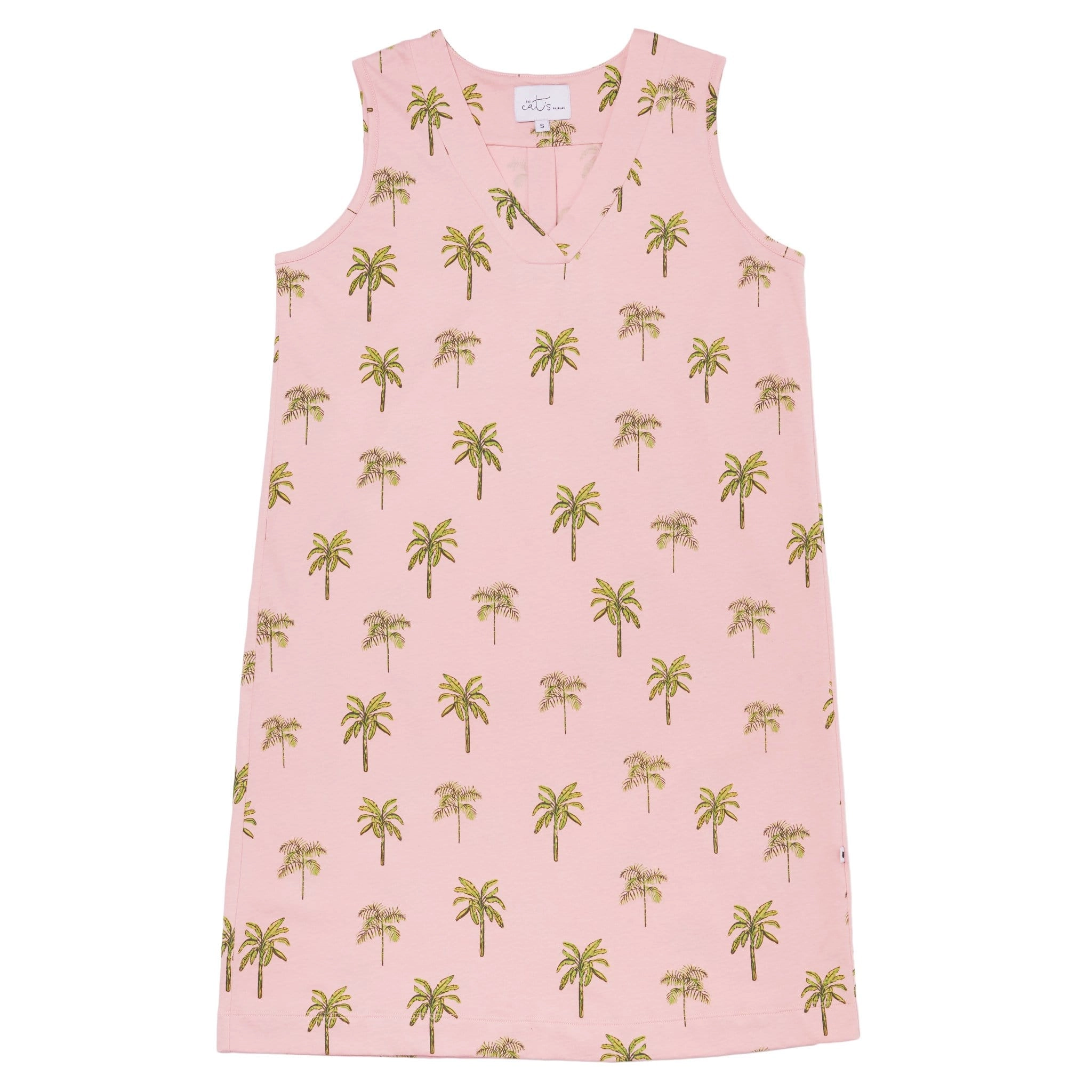 Tahiti Palm Pima Knit Nightgown