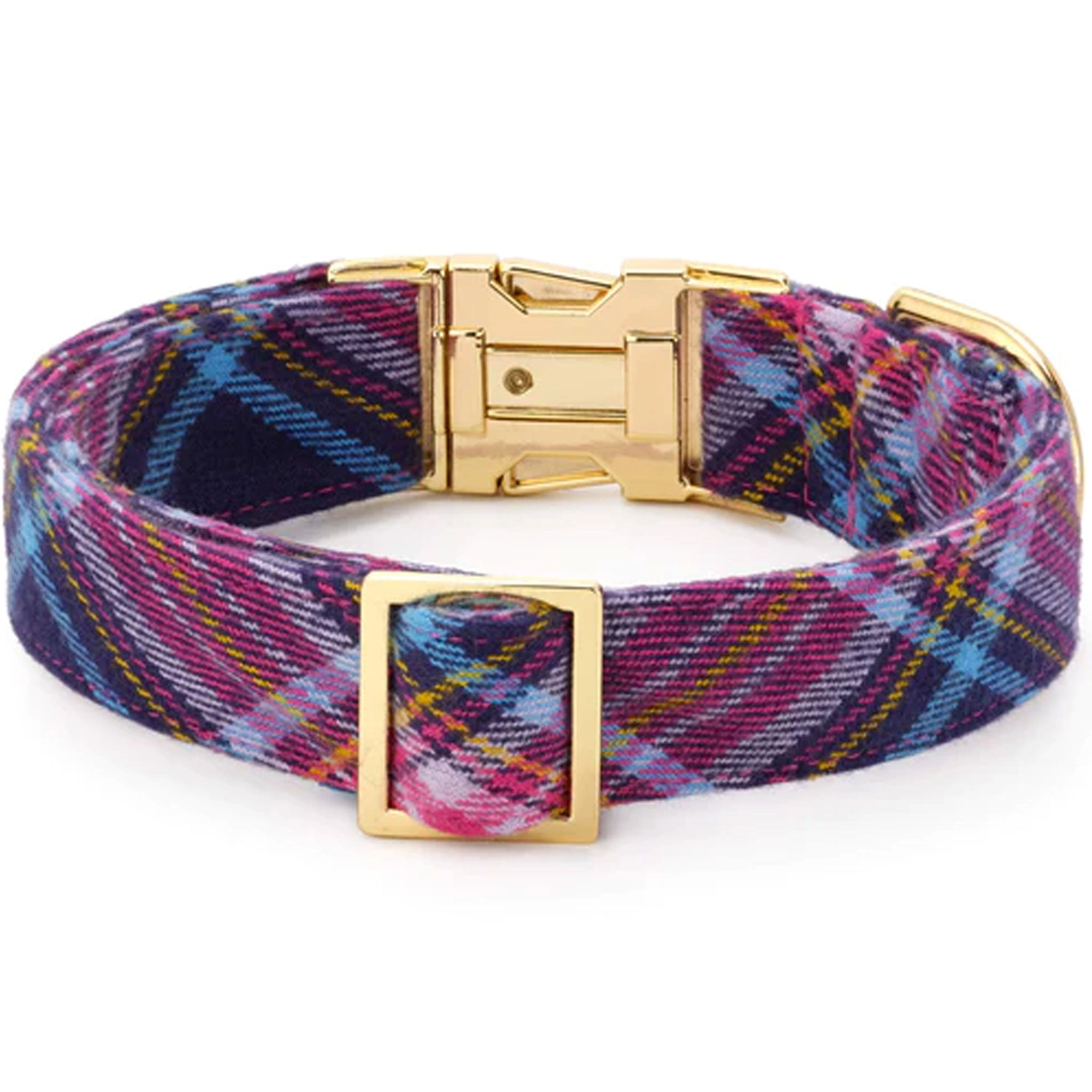 The Foggy Dog Collar - Camilla Plaid