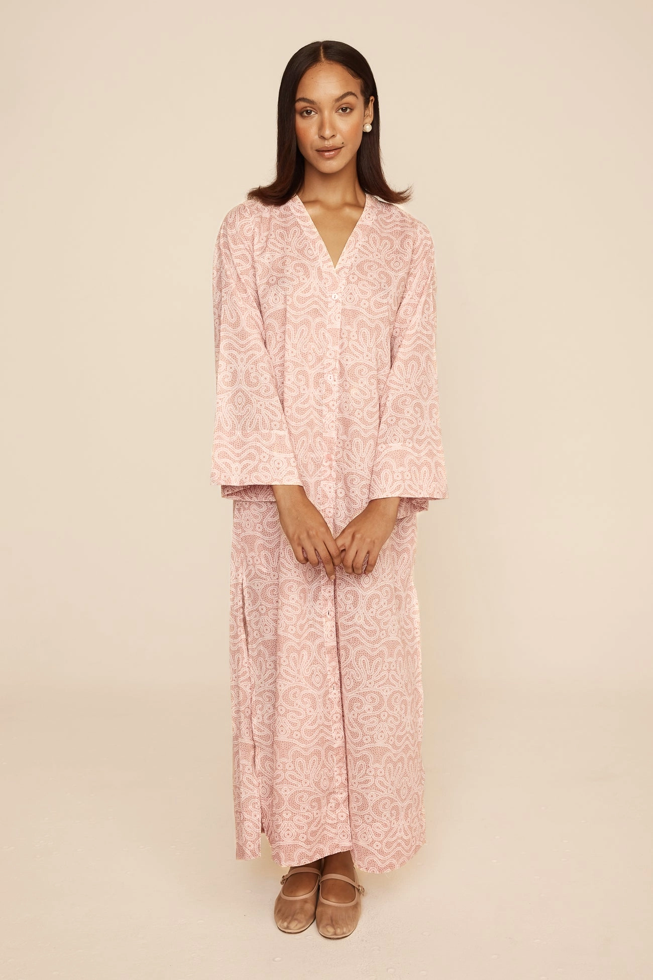Vera Cover-Up - Cotton Voile - Lace