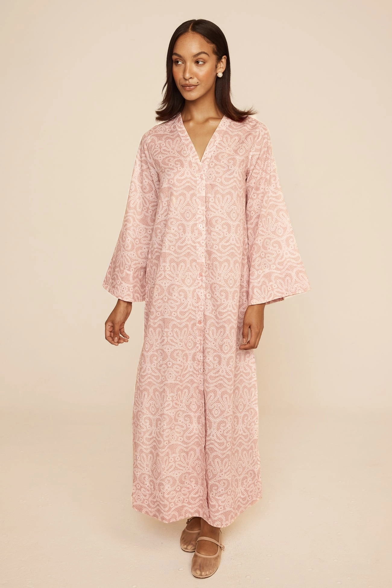Vera Cover-Up - Cotton Voile - Lace