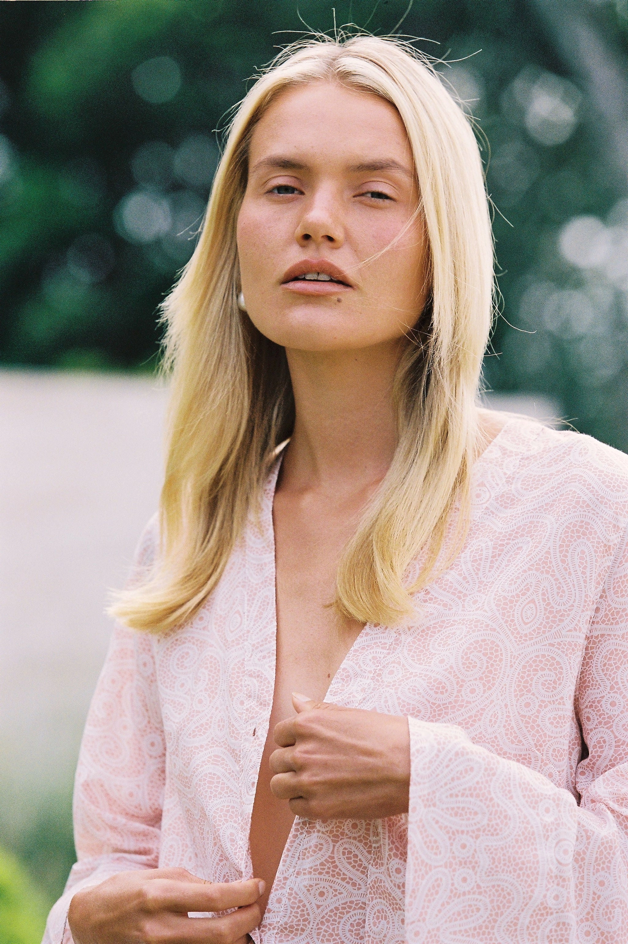 Vera Cover-Up - Cotton Voile - Lace