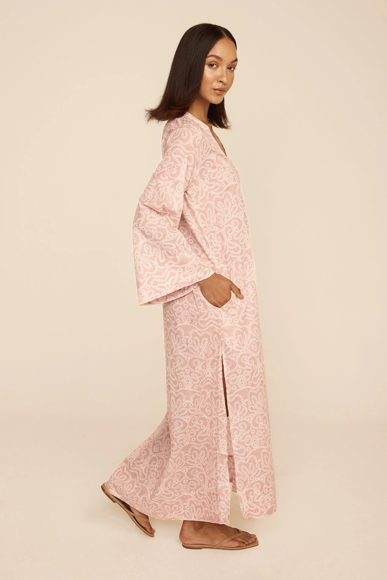 Vera Cover-Up - Cotton Voile - Lace