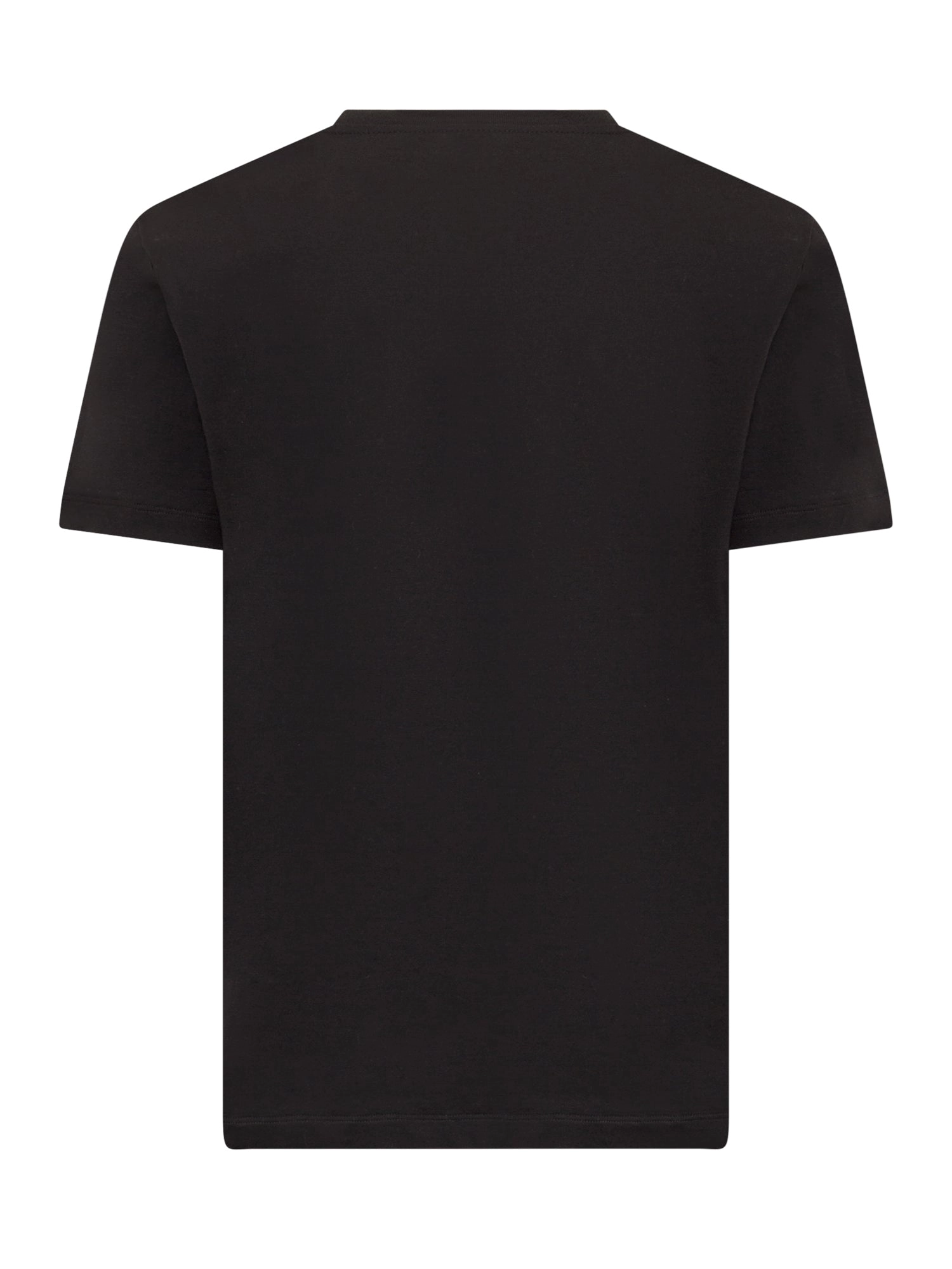 Versace Logo Printed Crewneck T-Shirt