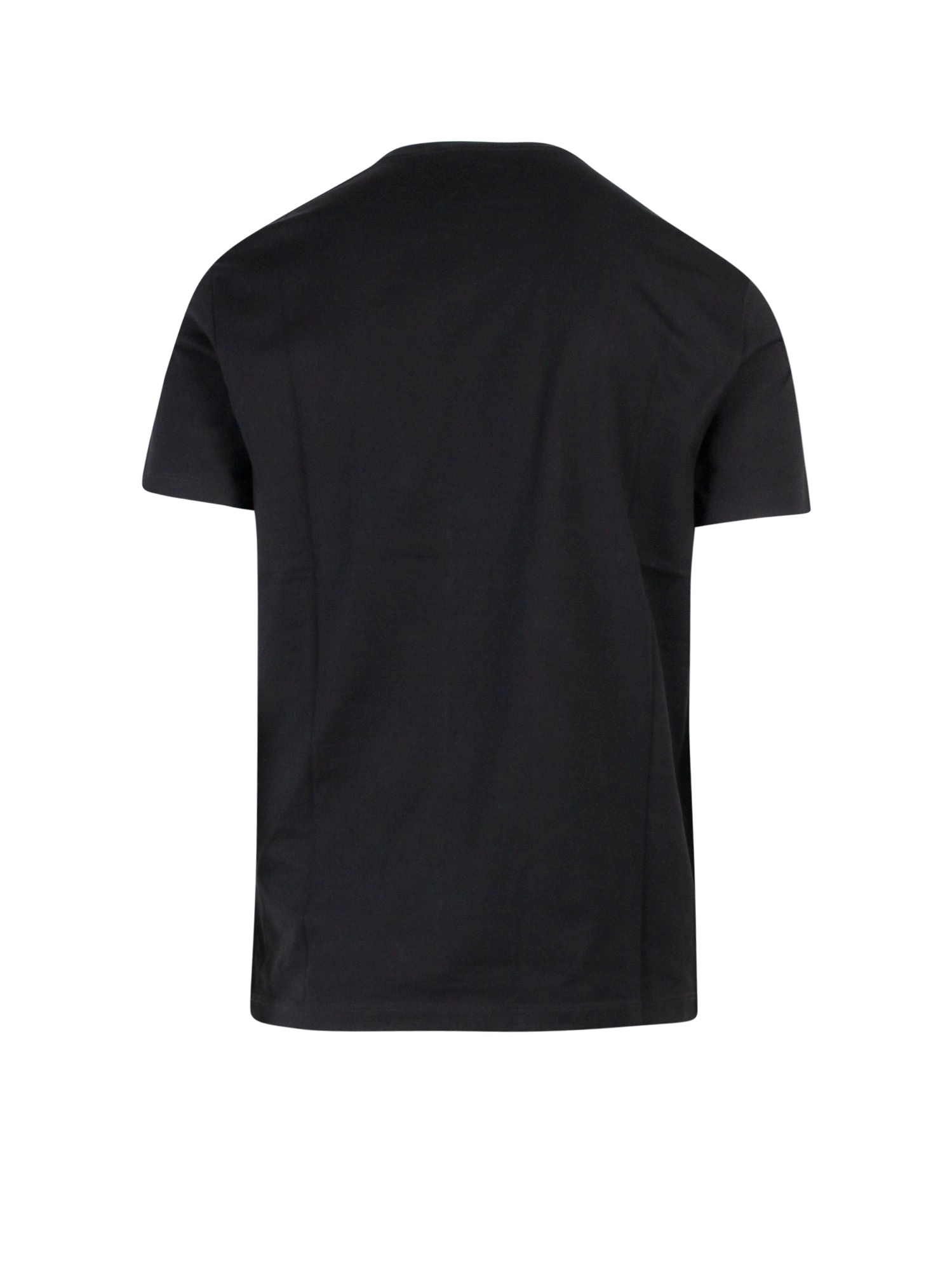 Versace Logo Printed Crewneck T-Shirt