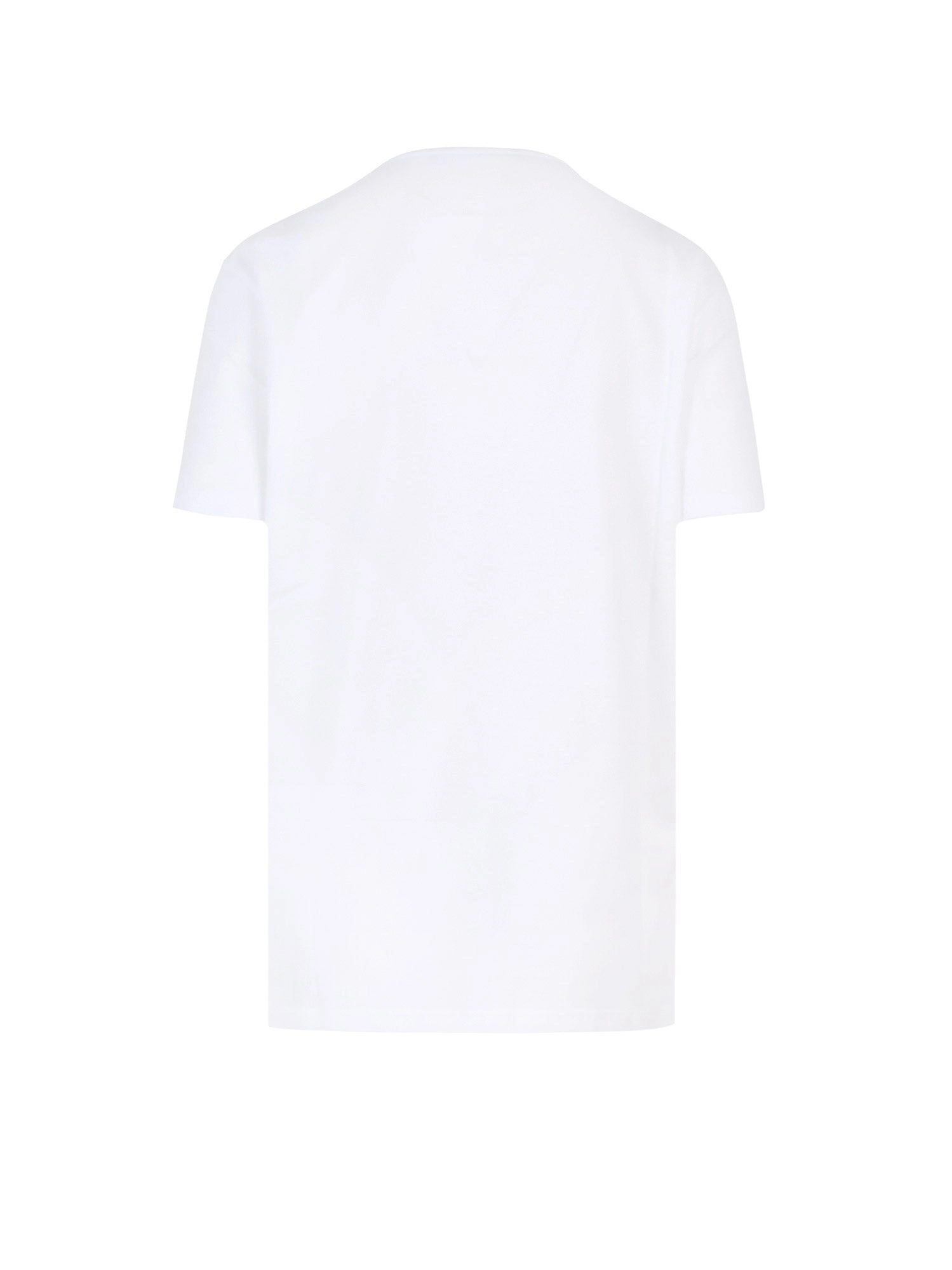 Versace Logo Printed Crewneck T-Shirt