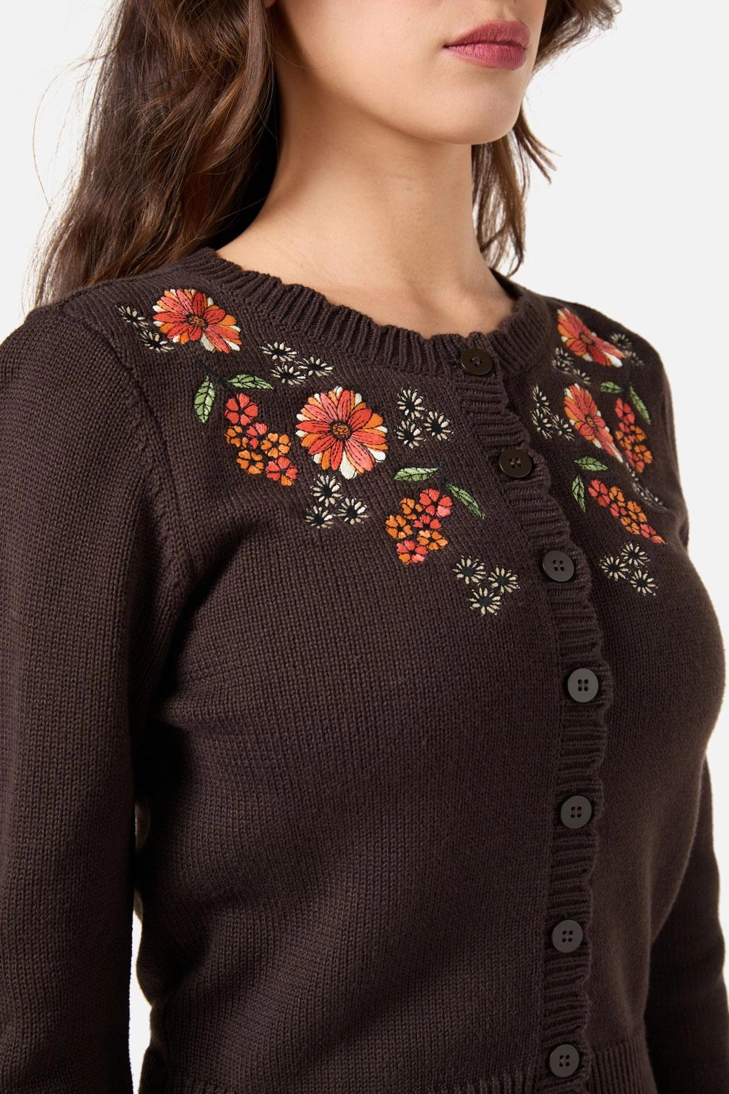 Viva Embroidered Cardigan