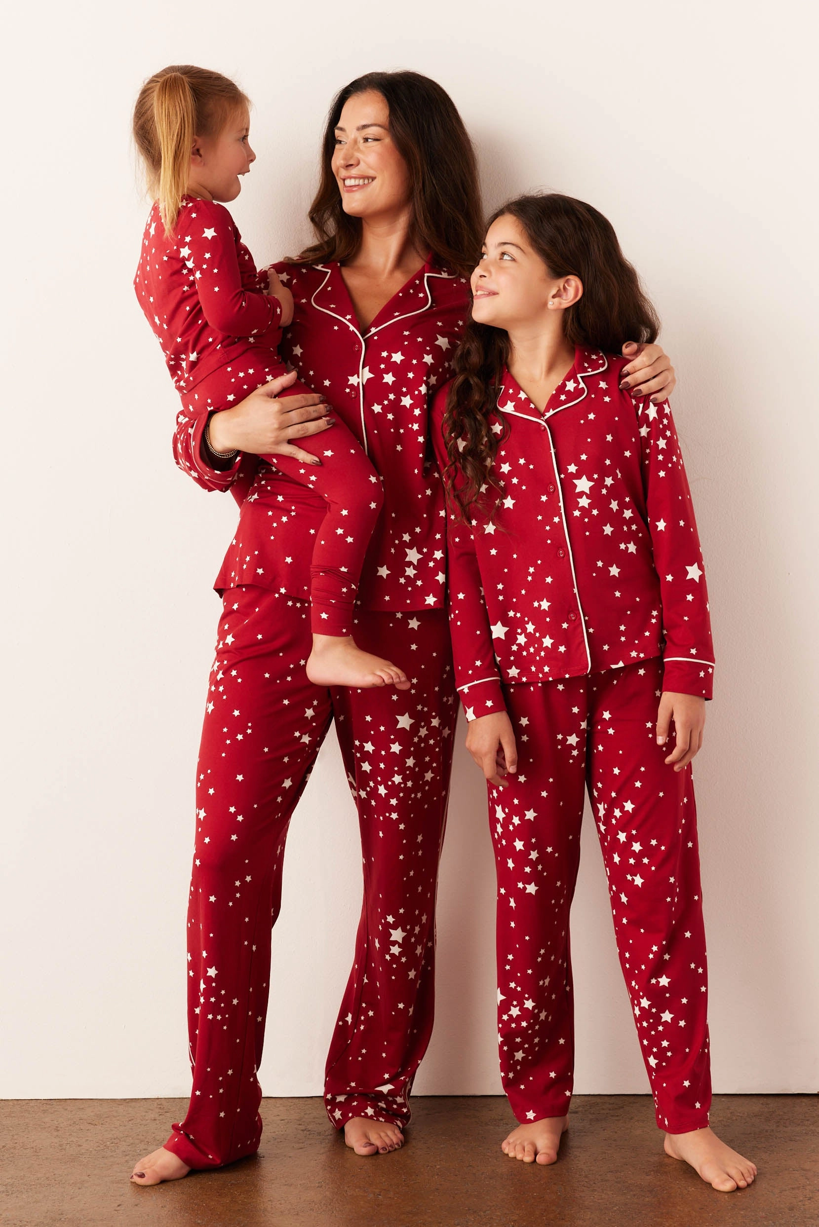 Winter PJ Set | Red Stars