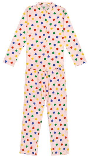 Women Pyjama Multico Heart - ملابس سباحة