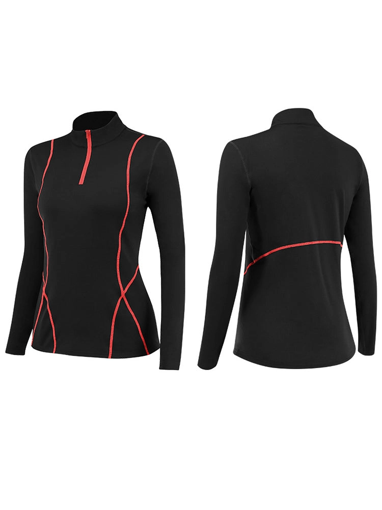 Women's Fleece High Elastic Sports Thermal Sets