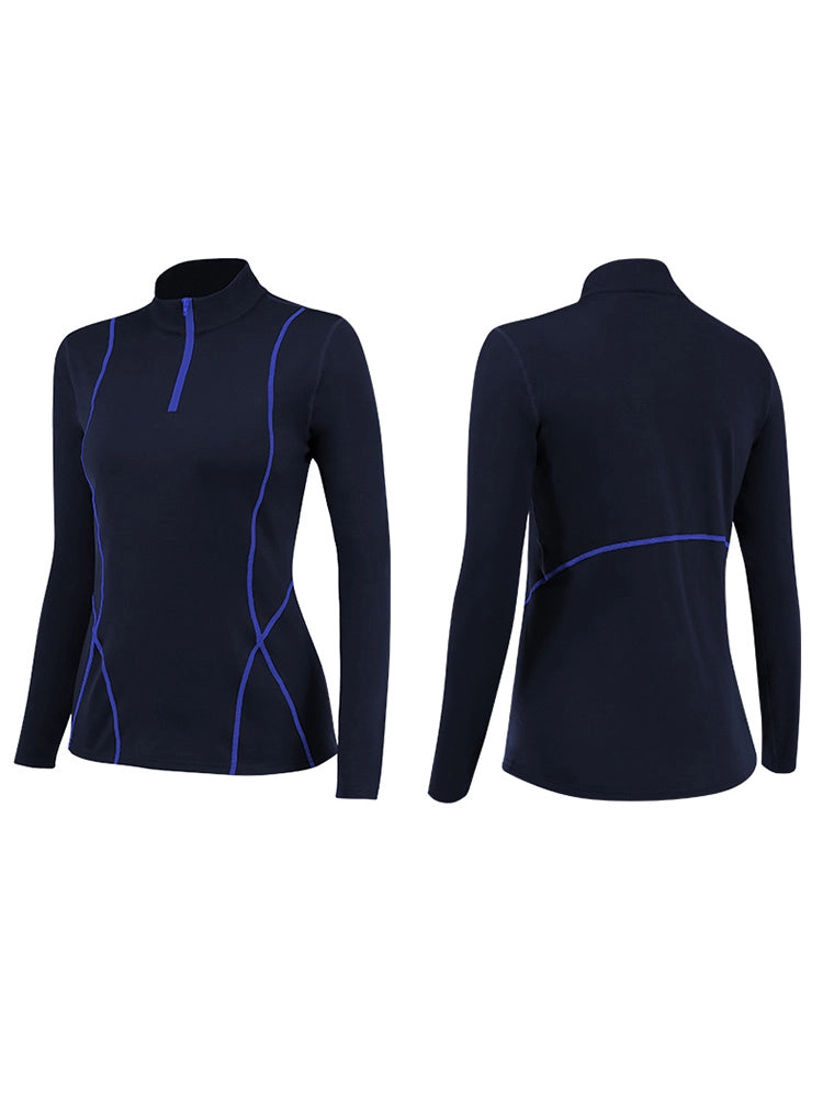Women's Fleece High Elastic Sports Thermal Sets
